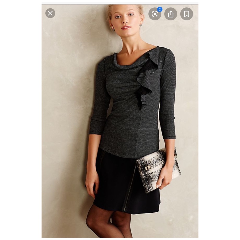 Anthropologie Deletta 'Ophelia' Lace Top